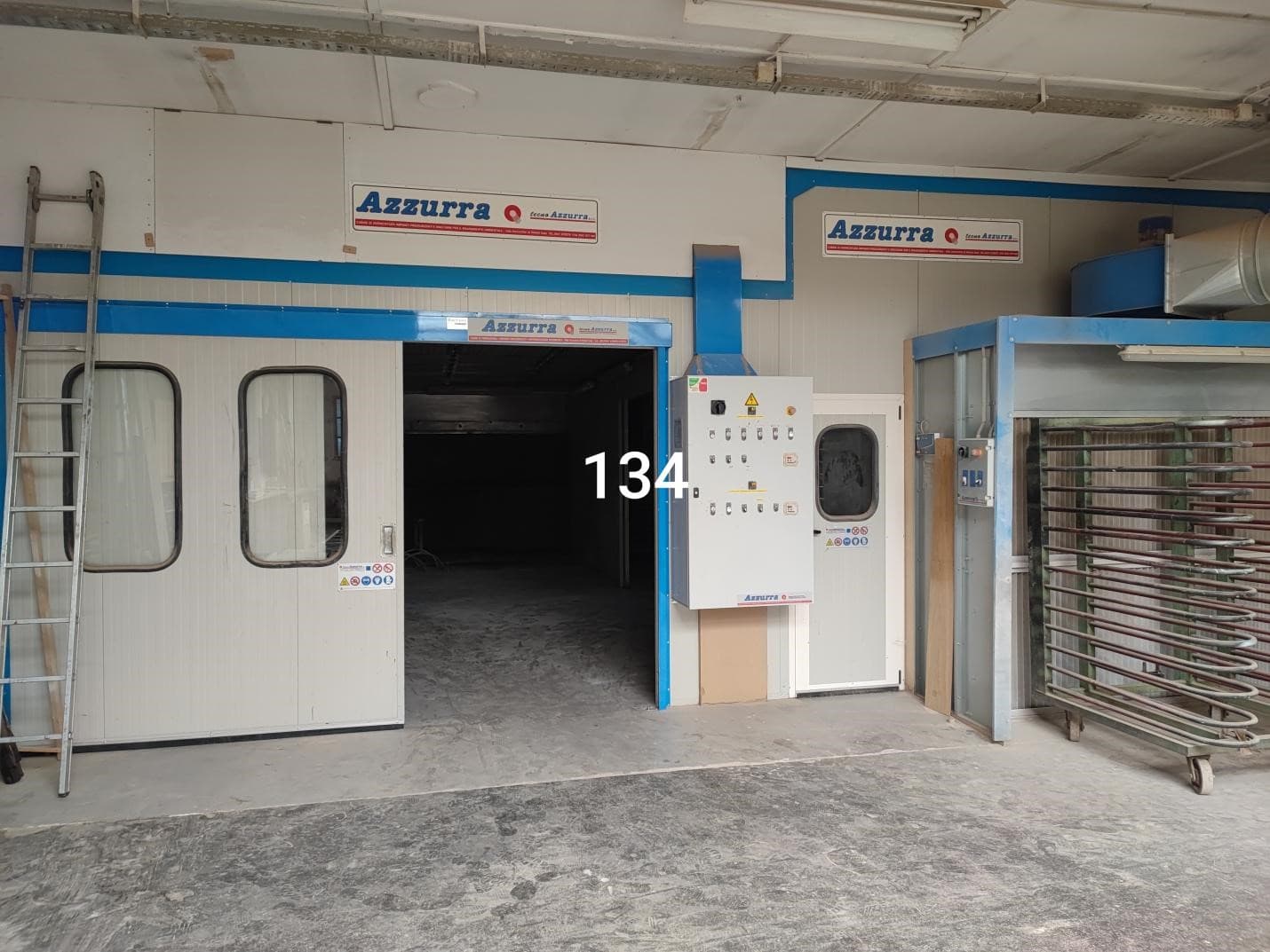 Stroj: LAKIRNA KOMORA AZZURRA CS3A