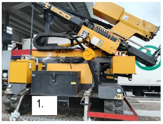 STROJ ZA MONTAŽO ŽELEZNIK STEBRIČKOV ORTECO PILE DRIVER ON CRAWLER…, Velenje